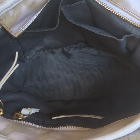 Coach Signature Logo Pubric & Leather Shoulder Bag/Purse - Picture 15 of 17